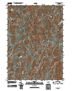 Salt Point New York Historical topographic map, 1:24000 scale, 7.5 X 7.5 Minute, Year 2010