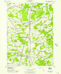 Sandy Creek New York Historical topographic map, 1:24000 scale, 7.5 X 7.5 Minute, Year 1942