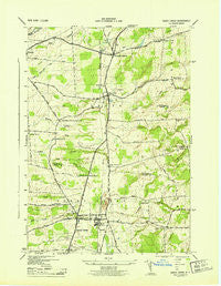 Sandy Creek New York Historical topographic map, 1:31680 scale, 7.5 X 7.5 Minute, Year 1943