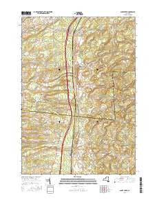 Sandy Creek New York Current topographic map, 1:24000 scale, 7.5 X 7.5 Minute, Year 2016