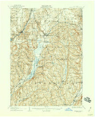 Sangerfield New York Historical topographic map, 1:62500 scale, 15 X 15 Minute, Year 1907