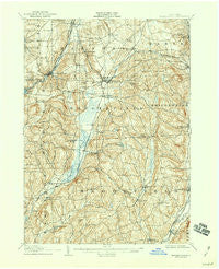 Sangerfield New York Historical topographic map, 1:62500 scale, 15 X 15 Minute, Year 1907