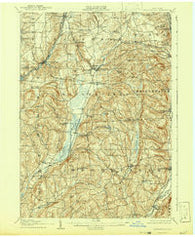 Sangerfield New York Historical topographic map, 1:62500 scale, 15 X 15 Minute, Year 1907