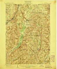 Sangerfield New York Historical topographic map, 1:62500 scale, 15 X 15 Minute, Year 1907