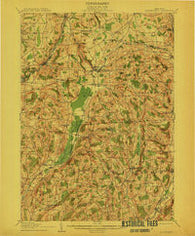 Sangerfield New York Historical topographic map, 1:62500 scale, 15 X 15 Minute, Year 1907