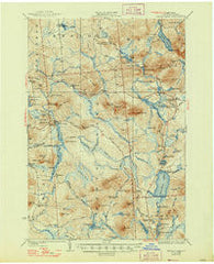 Santa Clara New York Historical topographic map, 1:62500 scale, 15 X 15 Minute, Year 1923