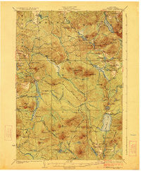 Santa Clara New York Historical topographic map, 1:62500 scale, 15 X 15 Minute, Year 1923