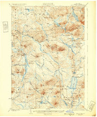 Santa Clara New York Historical topographic map, 1:62500 scale, 15 X 15 Minute, Year 1923
