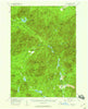 Santanoni New York Historical topographic map, 1:62500 scale, 15 X 15 Minute, Year 1953