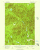 Santanoni New York Historical topographic map, 1:62500 scale, 15 X 15 Minute, Year 1953