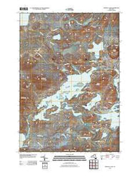 Saranac Lake New York Historical topographic map, 1:24000 scale, 7.5 X 7.5 Minute, Year 2010