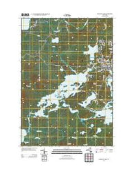 Saranac Lake New York Historical topographic map, 1:24000 scale, 7.5 X 7.5 Minute, Year 2013