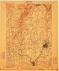 Saratoga New York Historical topographic map, 1:62500 scale, 15 X 15 Minute, Year 1902