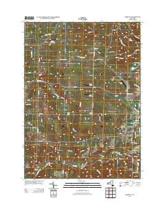 Sardinia New York Historical topographic map, 1:24000 scale, 7.5 X 7.5 Minute, Year 2013