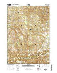Sardinia New York Current topographic map, 1:24000 scale, 7.5 X 7.5 Minute, Year 2016