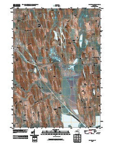Savannah New York Historical topographic map, 1:24000 scale, 7.5 X 7.5 Minute, Year 2010
