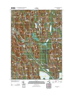 Savannah New York Historical topographic map, 1:24000 scale, 7.5 X 7.5 Minute, Year 2013