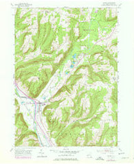 Savona New York Historical topographic map, 1:24000 scale, 7.5 X 7.5 Minute, Year 1953