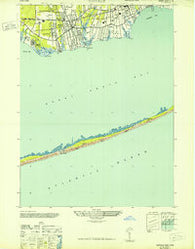 Sayville New York Historical topographic map, 1:24000 scale, 7.5 X 7.5 Minute, Year 1947