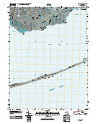 Sayville New York Historical topographic map, 1:24000 scale, 7.5 X 7.5 Minute, Year 2010
