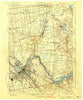 Schenectady New York Historical topographic map, 1:62500 scale, 15 X 15 Minute, Year 1930
