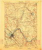 Schenectady New York Historical topographic map, 1:62500 scale, 15 X 15 Minute, Year 1898