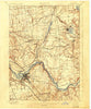 Schenectady New York Historical topographic map, 1:62500 scale, 15 X 15 Minute, Year 1898