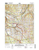 Schenectady New York Current topographic map, 1:24000 scale, 7.5 X 7.5 Minute, Year 2016