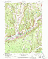 Schenevus New York Historical topographic map, 1:24000 scale, 7.5 X 7.5 Minute, Year 1943
