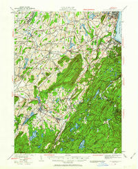 Schunemunk New York Historical topographic map, 1:62500 scale, 15 X 15 Minute, Year 1930