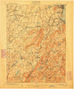 Schunemunk New York Historical topographic map, 1:62500 scale, 15 X 15 Minute, Year 1902