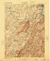 Schunemunk New York Historical topographic map, 1:62500 scale, 15 X 15 Minute, Year 1902