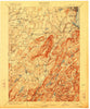 Schunemunk New York Historical topographic map, 1:62500 scale, 15 X 15 Minute, Year 1902
