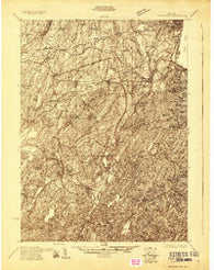 Schunemunk New York Historical topographic map, 1:48000 scale, 15 X 15 Minute, Year 1930