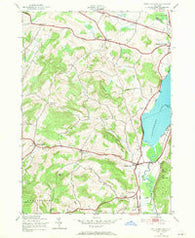 Schuyler Lake New York Historical topographic map, 1:24000 scale, 7.5 X 7.5 Minute, Year 1943