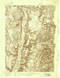 Schuylerville New York Historical topographic map, 1:24000 scale, 7.5 X 7.5 Minute, Year 1935