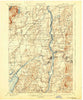 Schuylerville New York Historical topographic map, 1:62500 scale, 15 X 15 Minute, Year 1900
