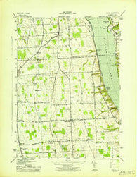 Scipio New York Historical topographic map, 1:31680 scale, 7.5 X 7.5 Minute, Year 1943