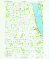 Scipio Center New York Historical topographic map, 1:24000 scale, 7.5 X 7.5 Minute, Year 1956