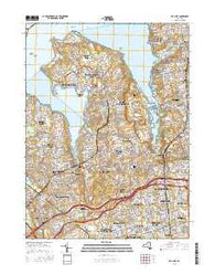 Sea Cliff New York Current topographic map, 1:24000 scale, 7.5 X 7.5 Minute, Year 2016