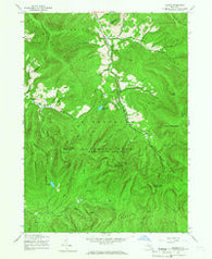Seager New York Historical topographic map, 1:24000 scale, 7.5 X 7.5 Minute, Year 1945