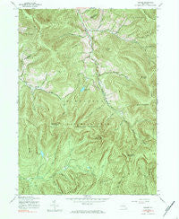 Seager New York Historical topographic map, 1:24000 scale, 7.5 X 7.5 Minute, Year 1945