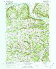 Seeley Creek New York Historical topographic map, 1:24000 scale, 7.5 X 7.5 Minute, Year 1969