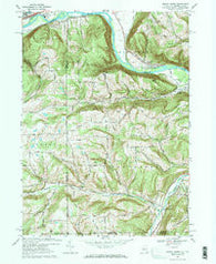 Seeley Creek New York Historical topographic map, 1:24000 scale, 7.5 X 7.5 Minute, Year 1969