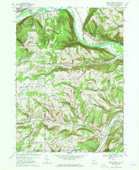 Seeley Creek New York Historical topographic map, 1:24000 scale, 7.5 X 7.5 Minute, Year 1969