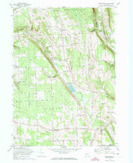 Sempronius New York Historical topographic map, 1:24000 scale, 7.5 X 7.5 Minute, Year 1971