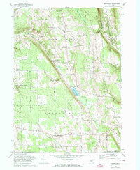 Sempronius New York Historical topographic map, 1:24000 scale, 7.5 X 7.5 Minute, Year 1971