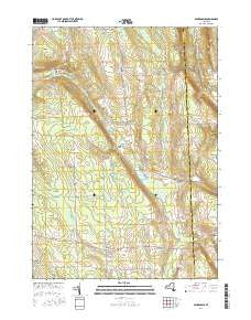 Sempronius New York Current topographic map, 1:24000 scale, 7.5 X 7.5 Minute, Year 2016