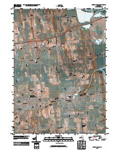 Seneca Falls New York Historical topographic map, 1:24000 scale, 7.5 X 7.5 Minute, Year 2010