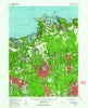 Setauket New York Historical topographic map, 1:62500 scale, 15 X 15 Minute, Year 1956